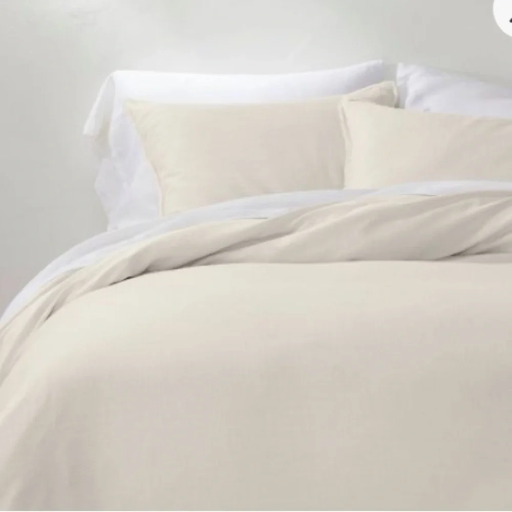Heavyweight Linen Blend Duvet Cover NO Pillow Sham INCLUDED - Casaluna™